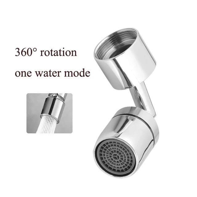 Universal 1080 Degree Rotatable Faucet for Bathroom Sink