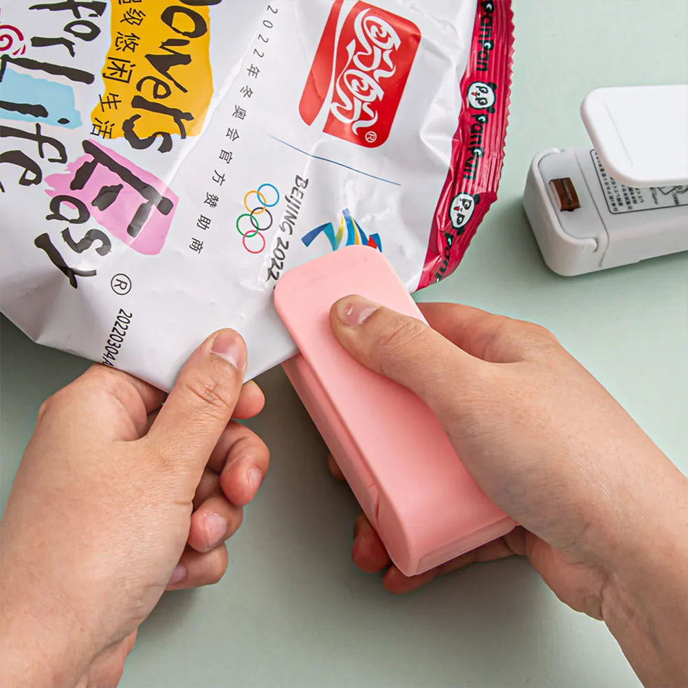 Mini Heat Bag Packaging Sealer Clip Sealing Machine Gadget