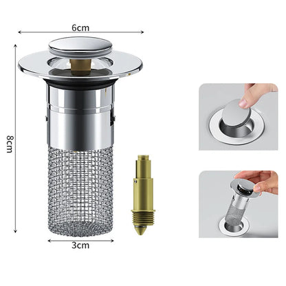 Multifunctional Floor Drain Filter