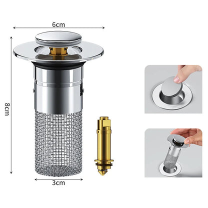 Multifunctional Floor Drain Filter