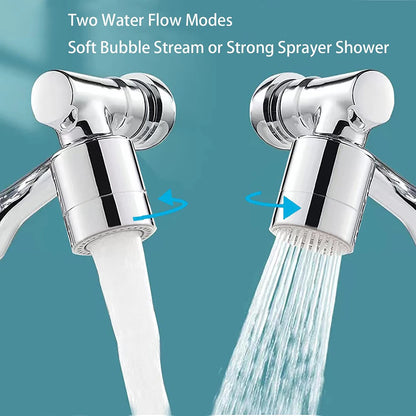 Universal 1080 Degree Rotatable Faucet for Bathroom Sink