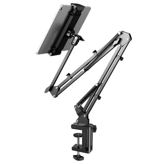 Tablet Stand 360° Rotating Bed Desktop Phone Mount With Aluminium Arm